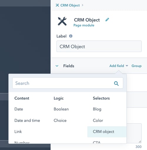 CRM Object