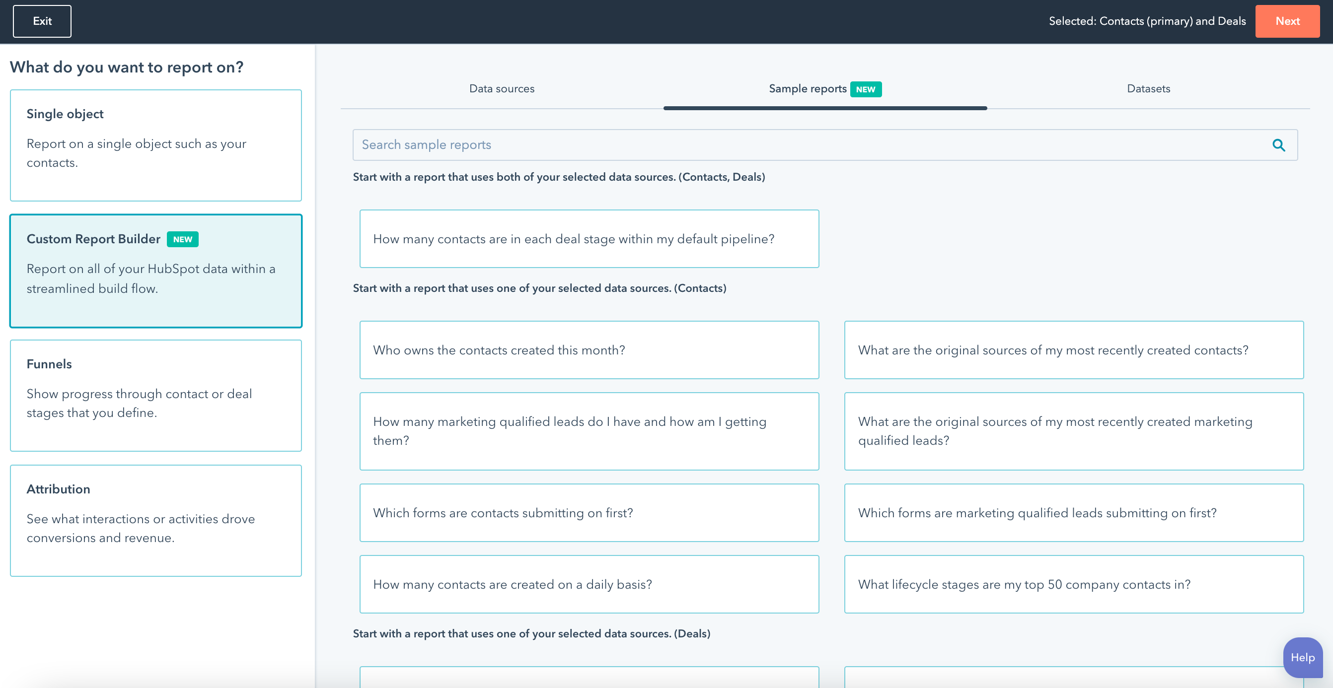 Sample Reports