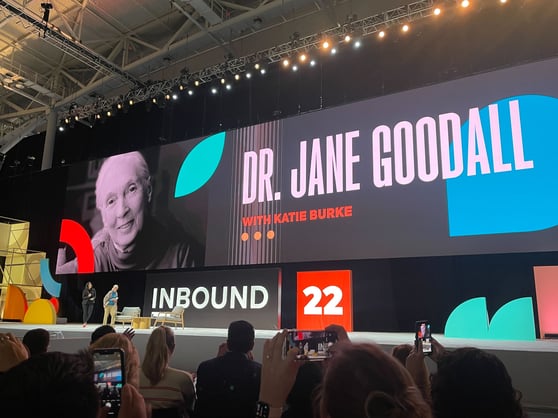 Jane Goodall stage Inbound