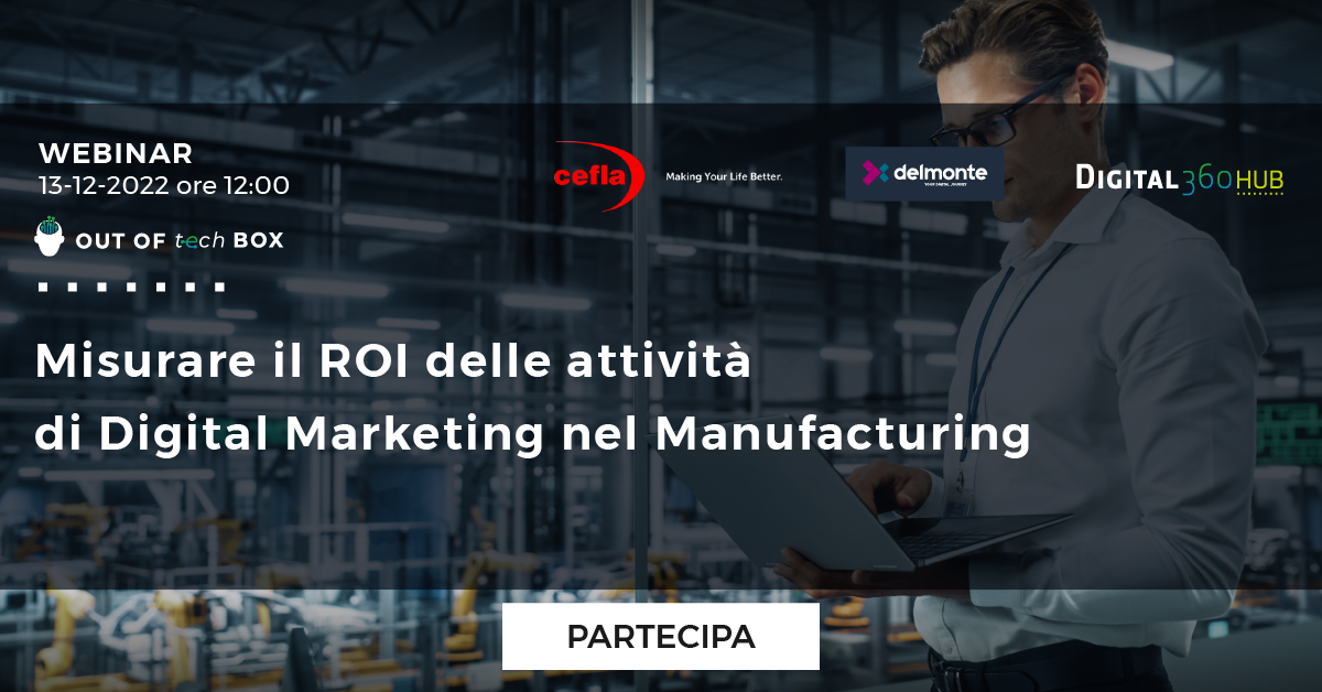 Misurare il ROI delle attività di Digital Marketing nel Manufacturing