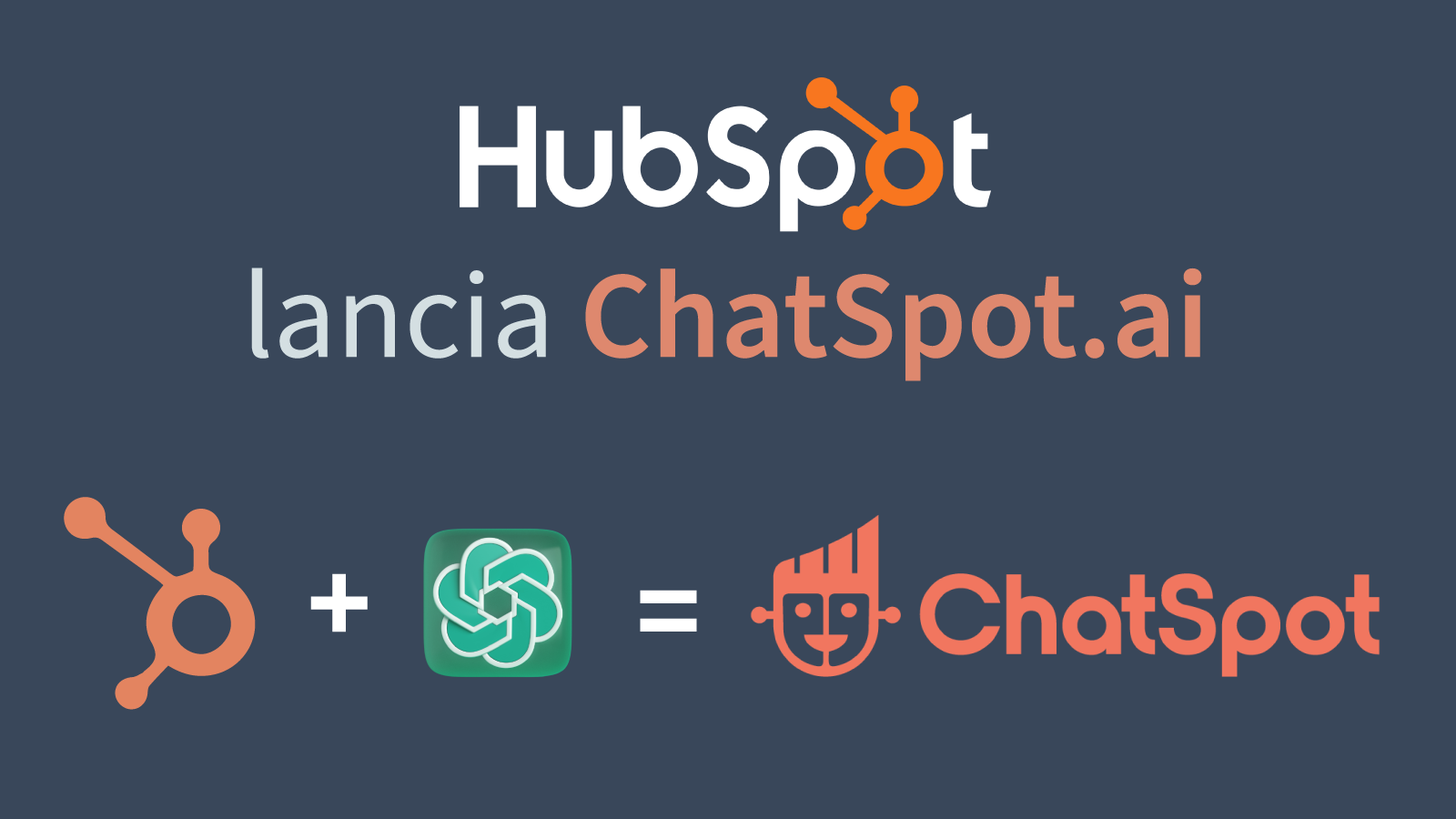 HubSpot introduce l’AI con ChatSpot.ai e Content Assistant