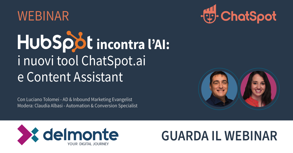 HubSpot incontra l’AI: i nuovi tool ChatSpot.ai e Content Assistant