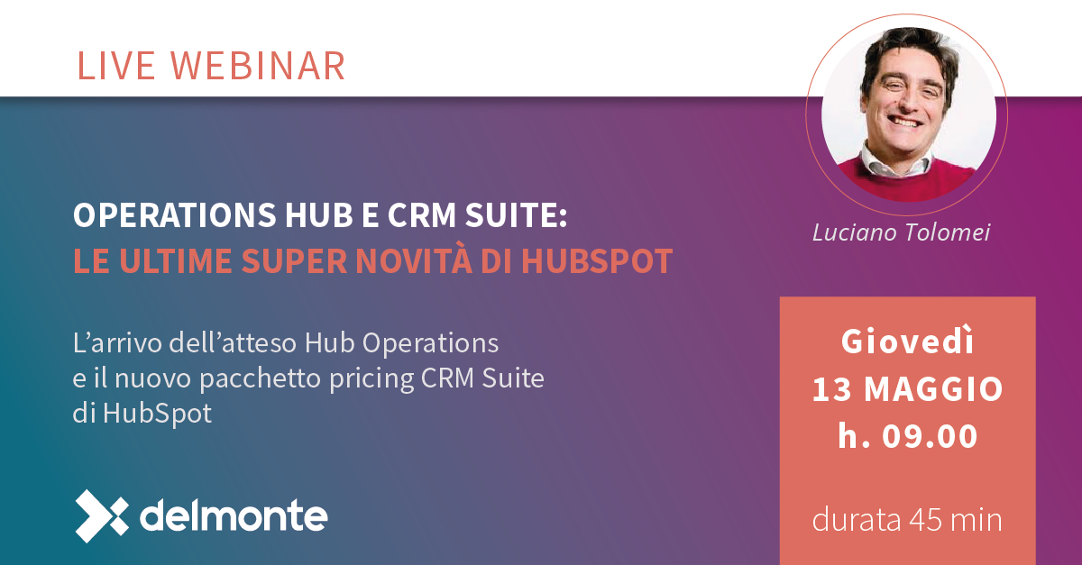 Operations Hub e CRM Suite: le ultime super novità di HubSpot