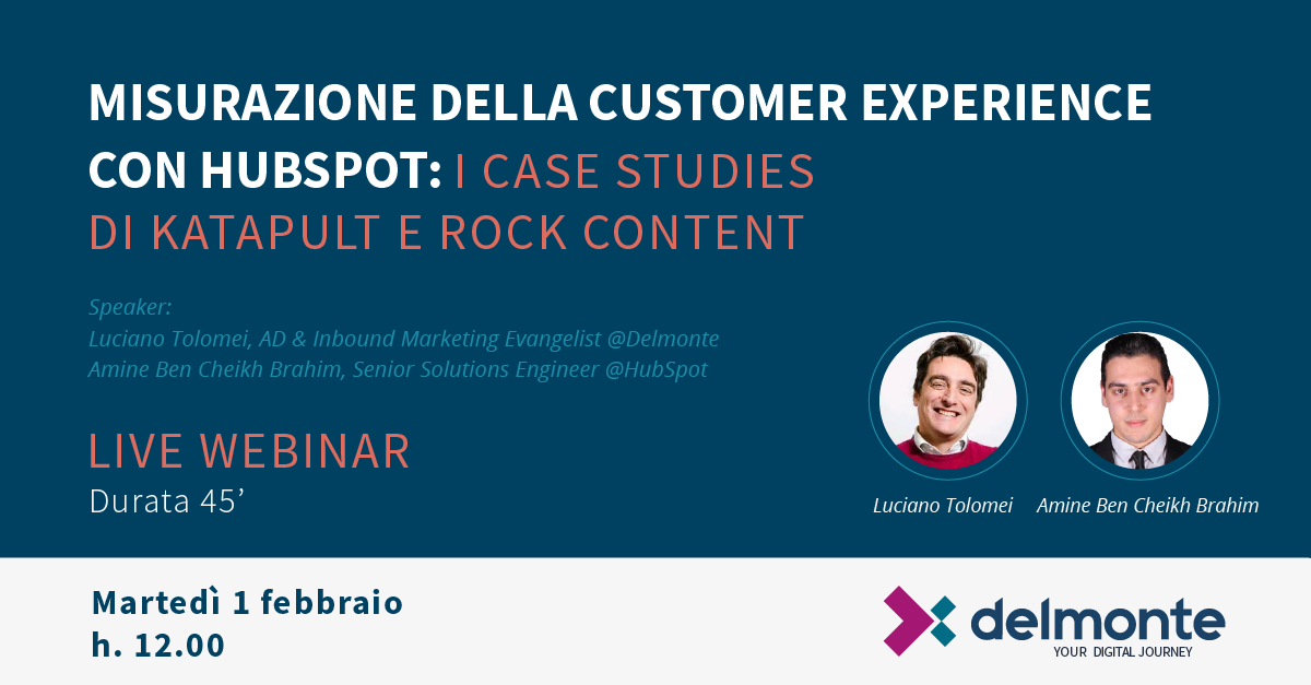 Misurazione della Customer Experience con HubSpot: i case studies di Katapult e Rock Content